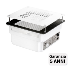 TERI 800 Aspiratore Unghie ad Incasso - bianco/white