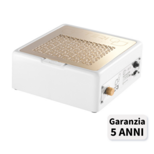 TERI TURBO M Aspiratore Unghie da Tavolo - bianco/oro