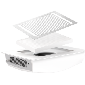Aspiratore SHEMAX da incasso Style V-PRO - Bianco - immagine 2