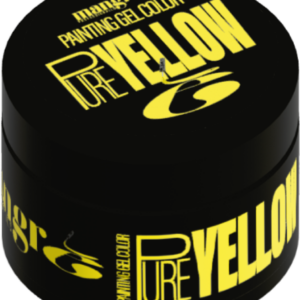 Mangrè Paint Gel Stamping Gel Color - Pure Yellow