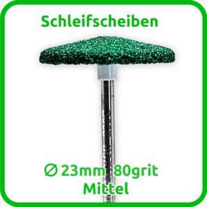 Schleifscheibe MULTIBOR 230G mittel (80 Grit), Ø23 mm - immagine 2