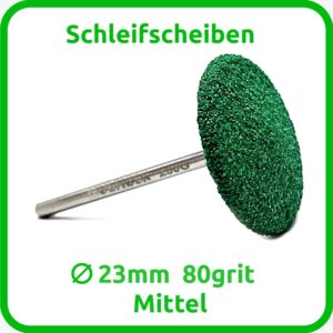 Schleifscheibe MULTIBOR 230G mittel (80 Grit), Ø23 mm