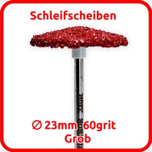 Pedikürescheibe MULTIBOR 230R grob (60 Grit), Ø23 mm - immagine 2
