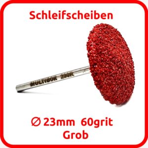 Pedikürescheibe MULTIBOR 230R grob (60 Grit), Ø23 mm