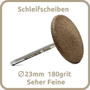 Fußpflegescheibe MULTIBOR 230S seher feine (180 Grit), Ø23 mm