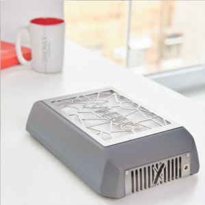 SHEMAX Style XS kompakt Tisch Staubabsaugung für Maniküre, grau - immagine 9
