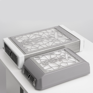 SHEMAX Style XS kompakt Tisch Staubabsaugung für Maniküre, grau - immagine 7