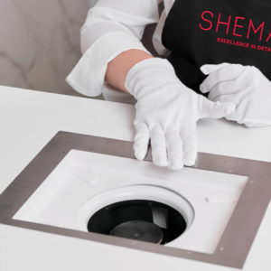 Einbau-Staubabsaugung SHEMAX Smart V-PRO 4, Weiß - immagine 9