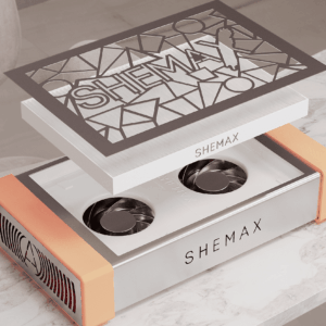 SHEMAX Staubabsaugung Style PRO 3 für Maniküre, Pfirsich - immagine 2