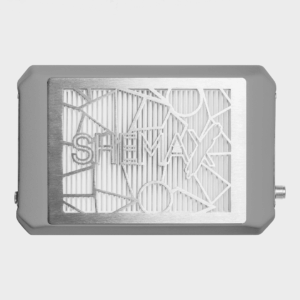 SHEMAX Style XS kompakt Tisch Staubabsaugung für Maniküre, grau