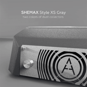 SHEMAX Style XS kompakt Tisch Staubabsaugung für Maniküre, grau - immagine 2