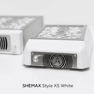 SHEMAX Style XS kompakt Tischstaubsauger für Nägel, weiß - immagine 16