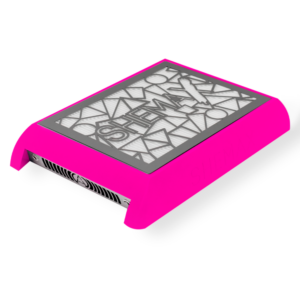 Staubabsaugung SHEMAX Style X-PRO für Nägel, Rosa Neon