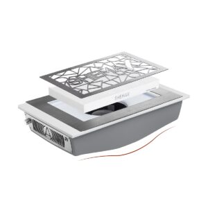 Einbau-Staubabsaugung SHEMAX Smart V-PRO 4, Weiß - immagine 15
