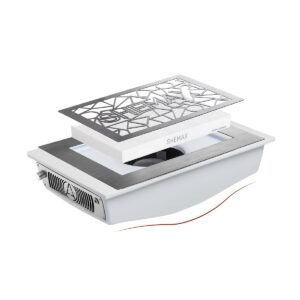 Einbau-Staubabsaugung SHEMAX Smart V-PRO 4, Weiß - immagine 3