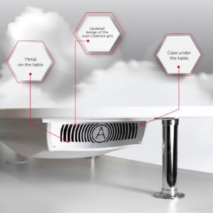 Einbau-Staubabsaugung SHEMAX Smart V-PRO 4, Weiß - immagine 16