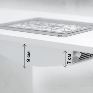 Einbau-Staubabsaugung SHEMAX Smart V-PRO 4, Weiß - immagine 4
