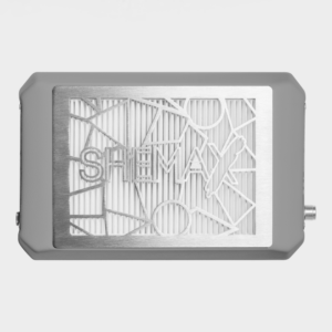 SHEMAX Style XS kompakt Tisch Staubabsaugung für Maniküre, grau - immagine 11