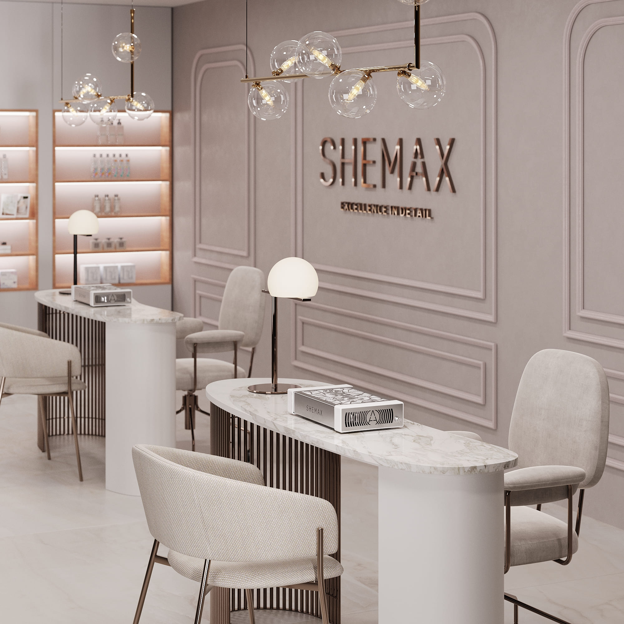 Staubabsaugung SHEMAX Style PRO 3, Weiß (Klassisches Design) - immagine 40