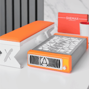 SheMax Luxury Handauflage für Maniküre, Farbe Orange - immagine 3
